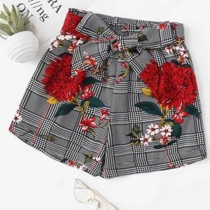 Floral Print Shorts